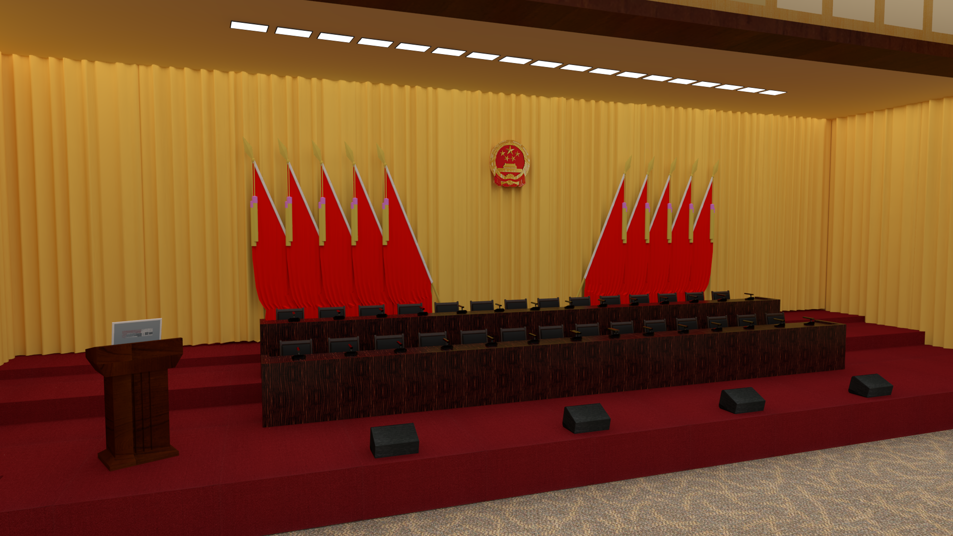 人大會(huì)議室報(bào)告廳（550-750m2）
