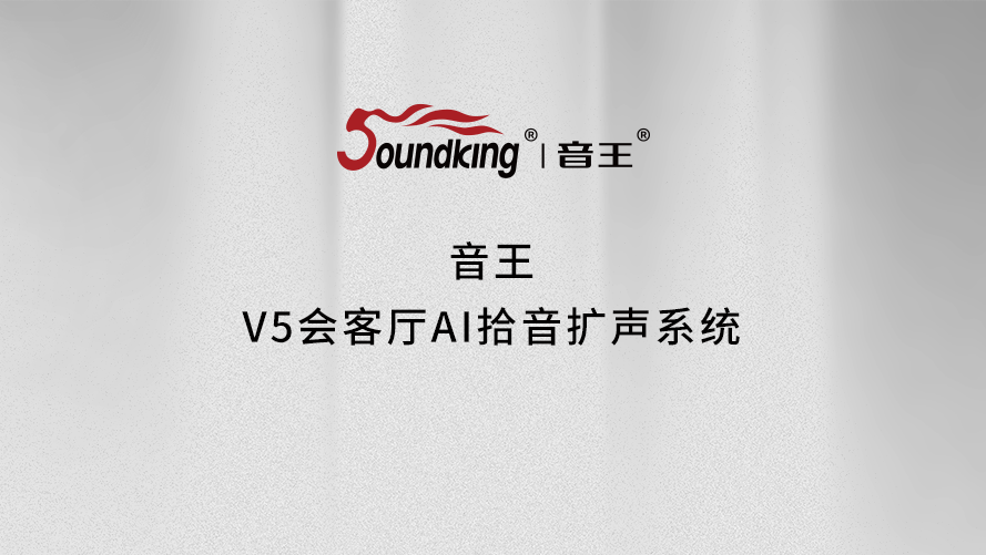 音王V5會(huì)客廳AI拾音擴(kuò)聲系統(tǒng)